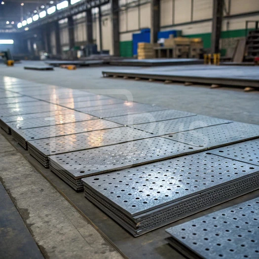 Лист перфорированный стальной 0,6 мм  15Х25Т ГОСТ 58602-2019