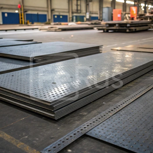 Лист перфорированный стальной 0,5 мм LG Ст2пс ГОСТ 58602-2019