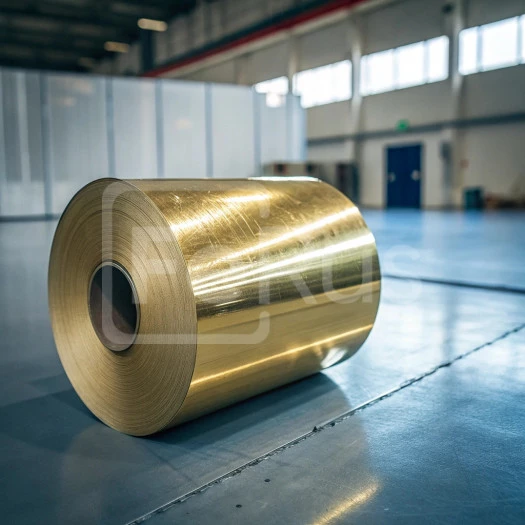 Фольга латунная 0,06х10 мм ЛЖМц59-1-1 ГОСТ 2208-2007