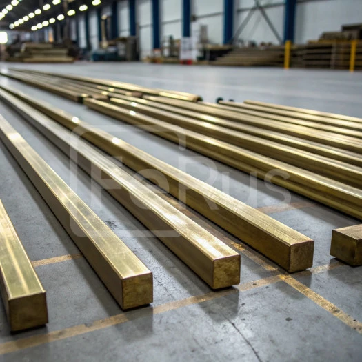 Квадрат латунный 100х100 мм ЛЖС58-1-1 ГОСТ 2060-2006
