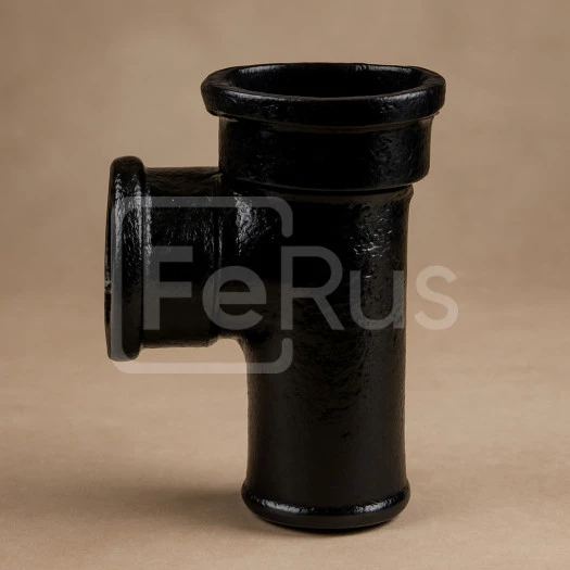Тройник чугунный прямой 100х100Д мм СЧ35 ГОСТ 6942-98