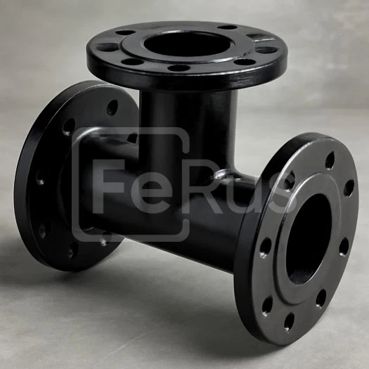 Тройник фланцевый чугунный ТФ 500х450 мм ГОСТ 5525-88